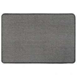 B&M Loop Washable Doormat 50 X 75cm - Grey Stripe -Cozy Living Home Store 379119 loop washable doormat 50x75cm grey stripe 2
