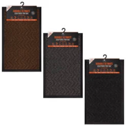 B&M Ultimate Trap Mat 45 X 75cm - Black -Cozy Living Home Store 379124 durable ultimate sculpted trap mat 45x75cm main 2
