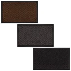 B&M Ultimate Trap Mat 45 X 75cm - Black -Cozy Living Home Store 379124 durable ultimate sculpted trap mat 45x75cm main