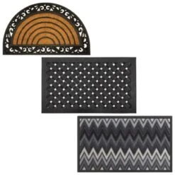 B&M Multi-Purpose Doormat - Chevron -Cozy Living Home Store 379125 multi purpose doormats group1