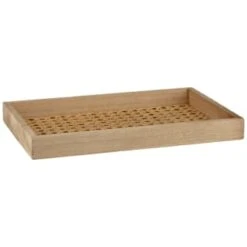 B&M Rattan Rectangle Tray 5 B&M Rattan Rectangle Tray -Cozy Living Home Store 380084 rattan rectangle tray