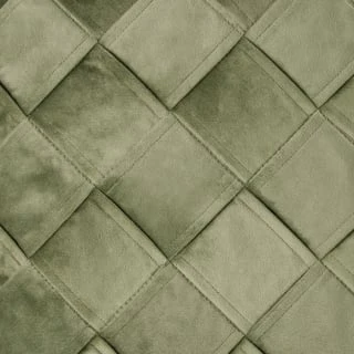 B&M Basket Weave Velvet Cushion - Sage 4 B&M Basket Weave Velvet Cushion - Sage - Image 2