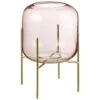 B&M Pink Candle Holder On Stand