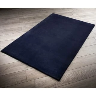 B&M Micro Plush Rug 110 X 160cm - Navy 3 B&M Micro Plush Rug 110 X 160cm - Navy