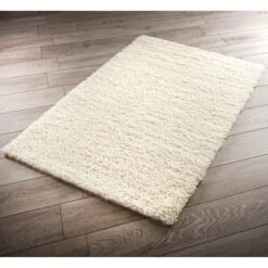 B&M Nordic Cream Fur Rug 60 X 110cm