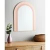 B&M Rainbow Mirror - Pink -Cozy Living Home Store 380920 rainbow mirror