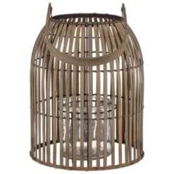 B&M Large Lantern - Grey -Cozy Living Home Store 381882 large grey lantern