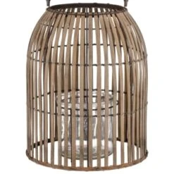 B&M Large Lantern - Grey -Cozy Living Home Store 381882 large grey lantern 3