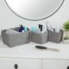 Samos Set Of 3 Storage Rope Baskets 3pk - Grey