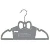 B&M Children's Non-Slip Hangers 8pk - Grey -Cozy Living Home Store 383693 8pk childrens hangers grey bow 2