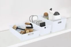 Soho Storage Tub 10 X 30 X 10cm - White -Cozy Living Home Store 384310 384319 384402 soho box white group