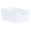 Soho Storage Tub 11 X 25.5 X 17cm - White