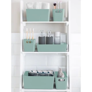 Soho Storage Tub 10 X 30 X 10cm - Sage 5 Soho Storage Tub 10 X 30 X 10cm - Sage - Image 3