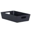 Soho Storage Tray 6 X 25.5 X 17cm - Graphite -Cozy Living Home Store 384409 soho size d box graphite 6x25 5x17cm