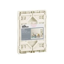 Mini Stacking Fold Flat Crate 22.2 X 15 X 8.7cm - Cream 10 Mini Stacking Fold Flat Crate 22.2 X 15 X 8.7cm - Cream -Cozy Living Home Store 384981 home essebtials mini stacking fold flat crate cream