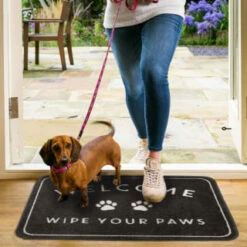 B&M Washable Pet Doormat - Wipe Your Paws -Cozy Living Home Store 385004 pet washable doormat 4