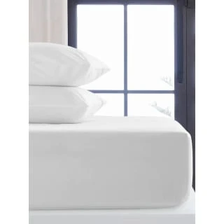 Silentnight Single Fitted Sheet - White 3 Silentnight Single Fitted Sheet - White