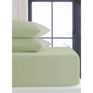Silentnight Double Fitted Sheet - Sage 3 Silentnight Double Fitted Sheet - Sage
