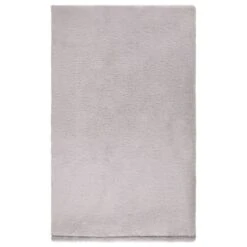 B&M Cosy At Home Silver Teddy Throw -Cozy Living Home Store 388657 teddy throw silver 2