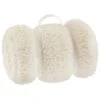 Simply Everyday Teddy Rolled Throw - Cream -Cozy Living Home Store 388689 simply teddy rolled throw cream