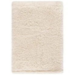 Simply Everyday Teddy Rolled Throw - Cream -Cozy Living Home Store 388689 simply teddy rolled throw cream 4