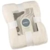 Simply Everyday Super Soft Throw - Cream -Cozy Living Home Store 388708 simply super soft throw cream