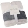 B&M Highland Mono Check Sherpa Doublesided Throw -Cozy Living Home Store 388811 highland check sherpa throw