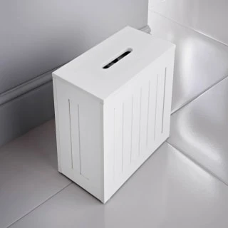 Maine Bathroom Storage Unit - White 4 Maine Bathroom Storage Unit - White - Image 2