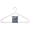 B&M Swivel Hook Hangers 8pk - White -Cozy Living Home Store 389279 home organisation 8pk swivel hook hangers white