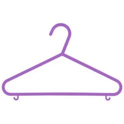 B&M Children's Hangers 10pk - Pastel -Cozy Living Home Store 389289 home organisation co 10pk childrens hangers girl 3