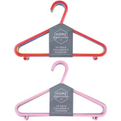 B&M Children's Hangers 10pk - Pastel -Cozy Living Home Store 389289 home organisation co 10pk childrens hangers main