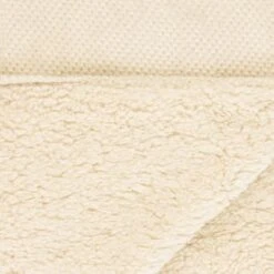 B&M Alba Waffle Sherpa Throw -Cozy Living Home Store 390765 alba waffle sherpa throw 3