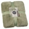 Simply Everyday Waffle Throw - Sage -Cozy Living Home Store 391559 simply waffle throw sage 4