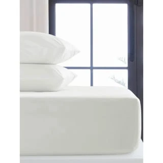 Simply Everyday King White Fitted Sheet 3 Simply Everyday King White Fitted Sheet
