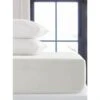 Simply Everyday Cream King Fitted Sheet -Cozy Living Home Store 391662 391665 391666 391667 coconut milk pillow pair single double king sheet 1