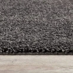 B&M Buddy Plain Shaggy Grey Runner Doormat -Cozy Living Home Store 392183 buddy plain shaggy runner 50 x 150cm grey