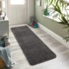 B&M Buddy Plain Shaggy Grey Runner Doormat -Cozy Living Home Store 392183 buddy plain shaggy runner 50 x 150cm grey 4