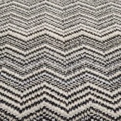 B&M Buddy Chevron Mono Doormat -Cozy Living Home Store 392186 buddy chevron mat mono 4