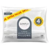 Simply Everyday Bounce Back Pillows 4pk