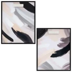 Assorted Abstract Framed Canvas -Cozy Living Home Store 392634 abstract framed canvas