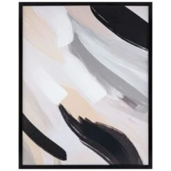 Assorted Abstract Framed Canvas