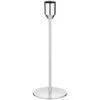 Karina Bailey Dinner Candle Holder - Chrome -Cozy Living Home Store 392641 dinner candle holder chrome