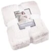 Home Essentials Teddy TV Blanket - Cream -Cozy Living Home Store 393427 home essentials teddy tv blanket cream 2