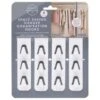 B&M Space Saving Hanger Organisation Hooks 4pk