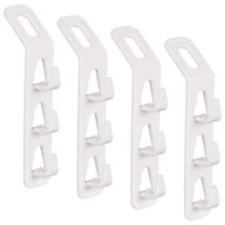 B&M Space Saving Hanger Organisation Hooks 4pk -Cozy Living Home Store 393906 space saving hanger organisation hooks 4