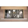 B&M Expandable Drawer Organiser 1 B&M Expandable Drawer Organiser -Cozy Living Home Store 393927 expandable drawer organiser grey