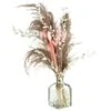 B&M Sunset Daze Flower Arrangement In Glass Bottle -Cozy Living Home Store 394312 sunset daze arranement