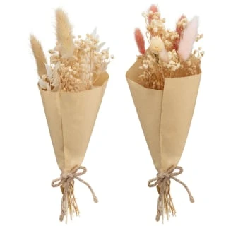 B&M Mini Dried Flower Bunch - Neutral 5 B&M Mini Dried Flower Bunch - Neutral - Image 3