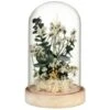 B&M Floral Decoration In Glass - Green -Cozy Living Home Store 394343 floral decoration in glass