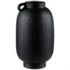 B&M Black Ceramic Vase